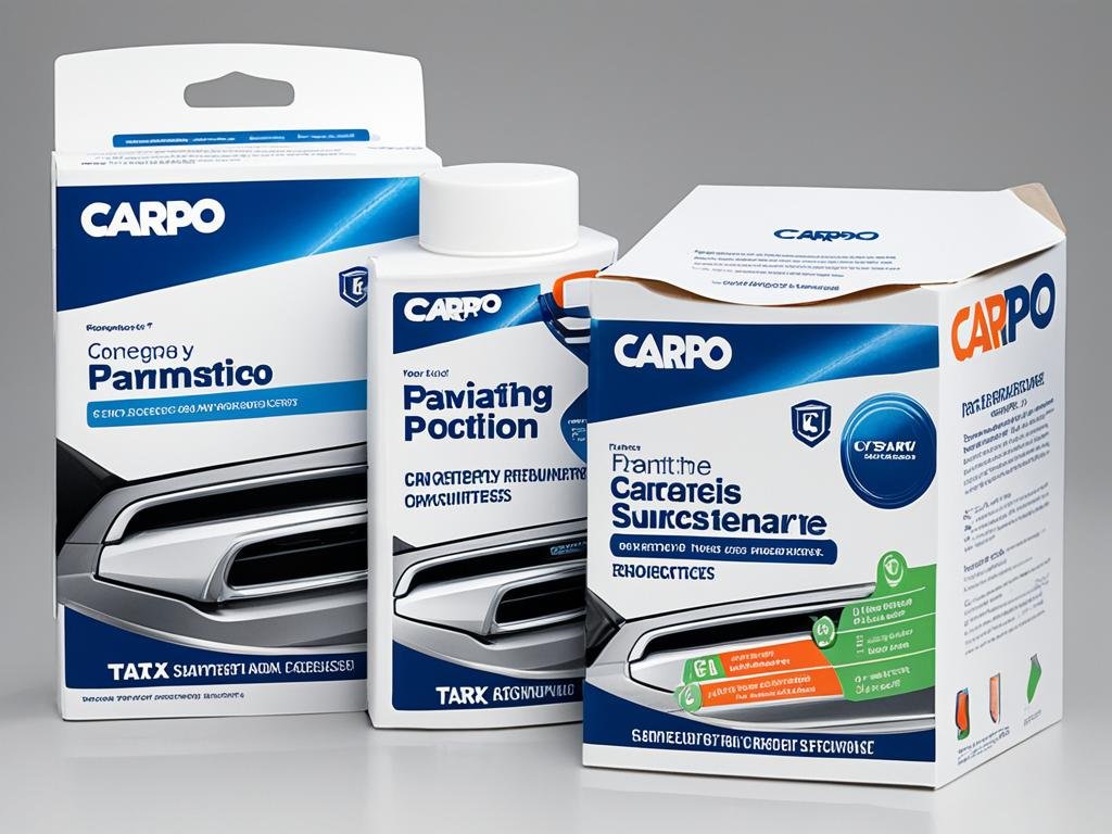 CarPro TarX Packaging and Directions