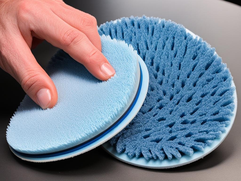 foam pads vs microfiber pads