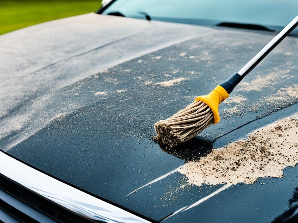 remove dirt from car antennas