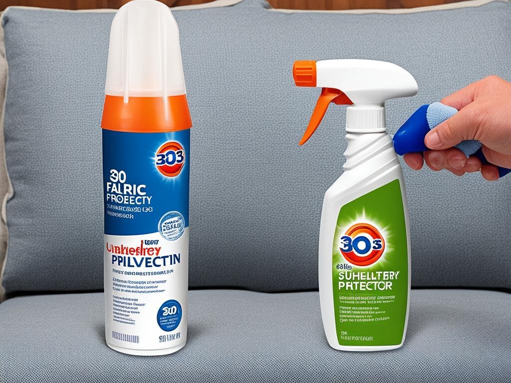 step-by-step fabric protector application